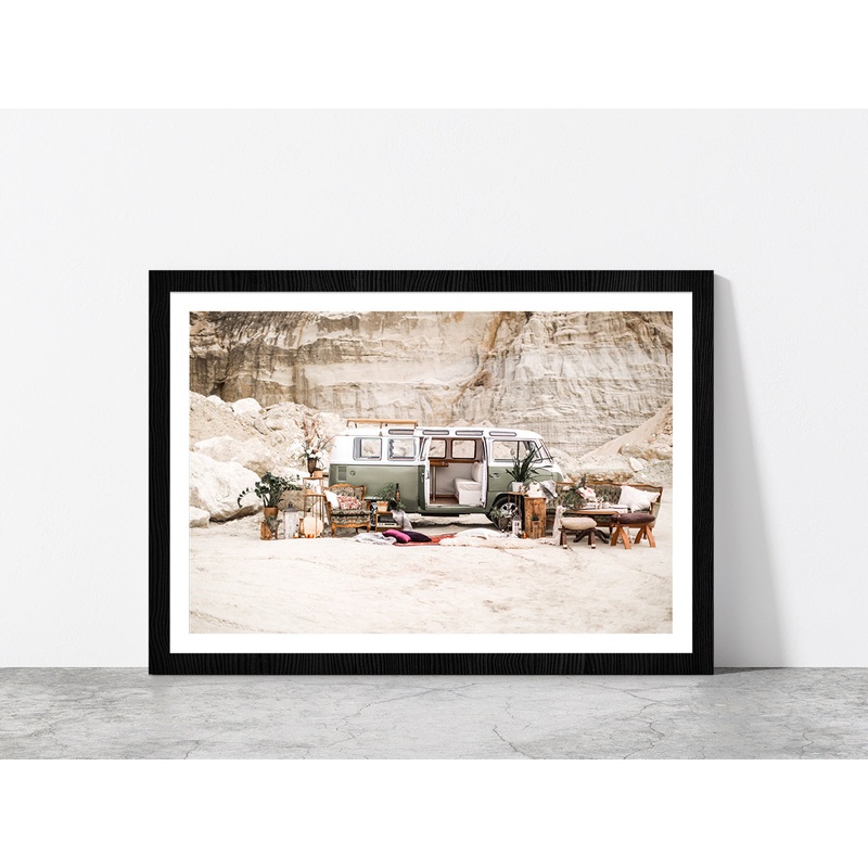 Wedding Decor In Rustic Style Glass Framed Wall Art, Ready to Hang Quality Print