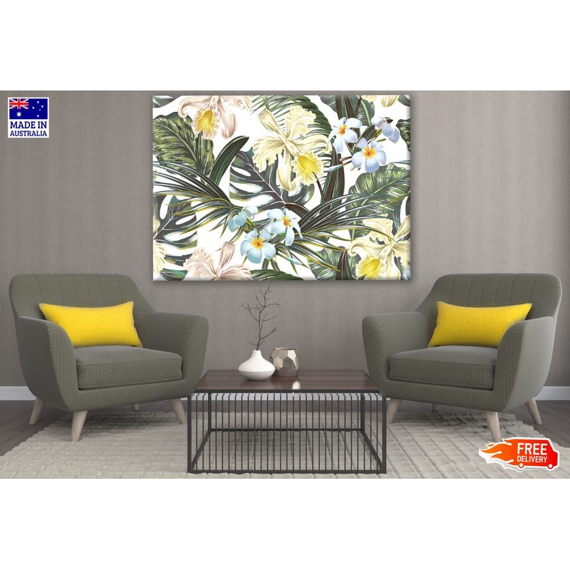 Watercolour Floral Design Print 100% Australian Made