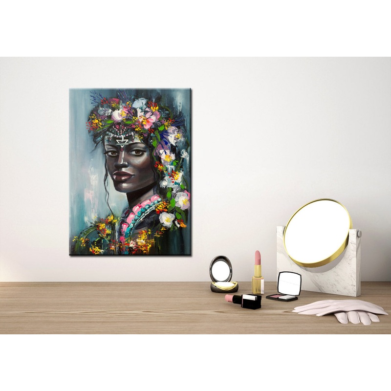 African girl Painting Stunning Print 100% Australian Made