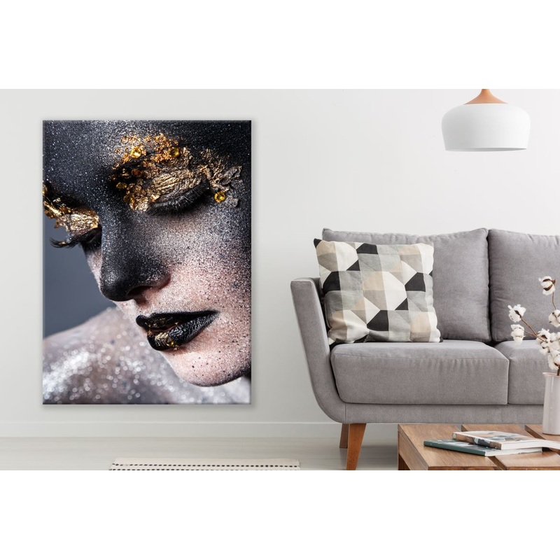 Artistic Makeup Girl Portrait Print 100% Australian Made