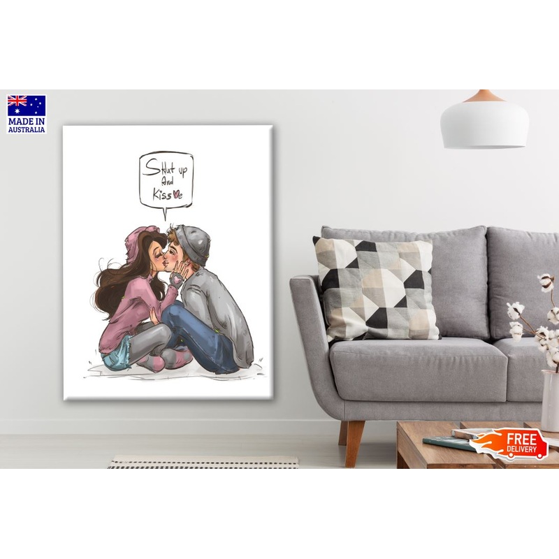 Couple Love Painting Print 100% Australian Made