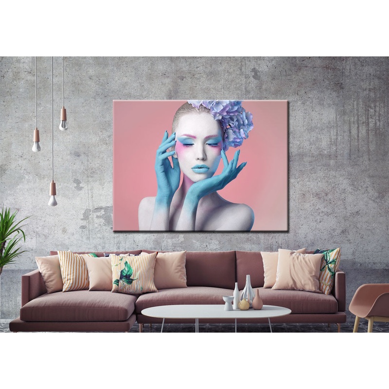 Fashion Makeup Girl Stunning Print 100% Australian Made