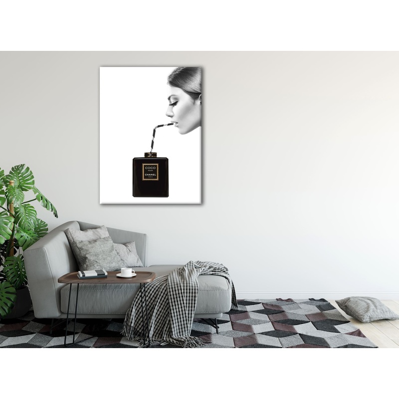 Woman Drinking Perfume Fashion Print 100% Australian Made