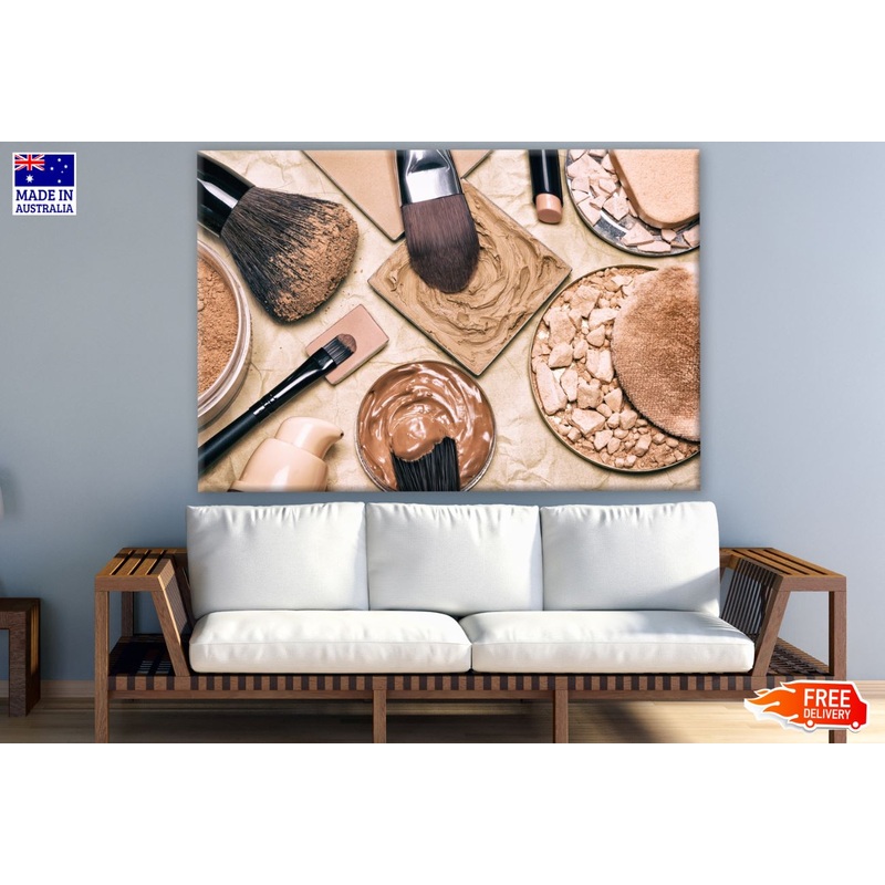 Makup & Brushes Aerial Photograph Print 100% Australian Made