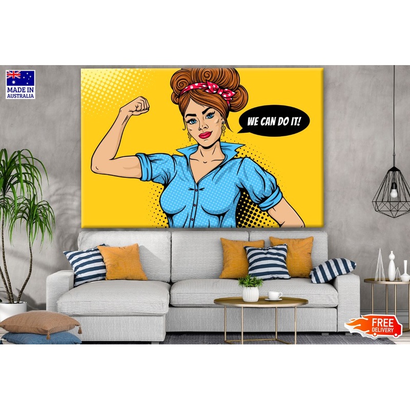 Motivated Fashion Lady Art Print 100% Australian Made