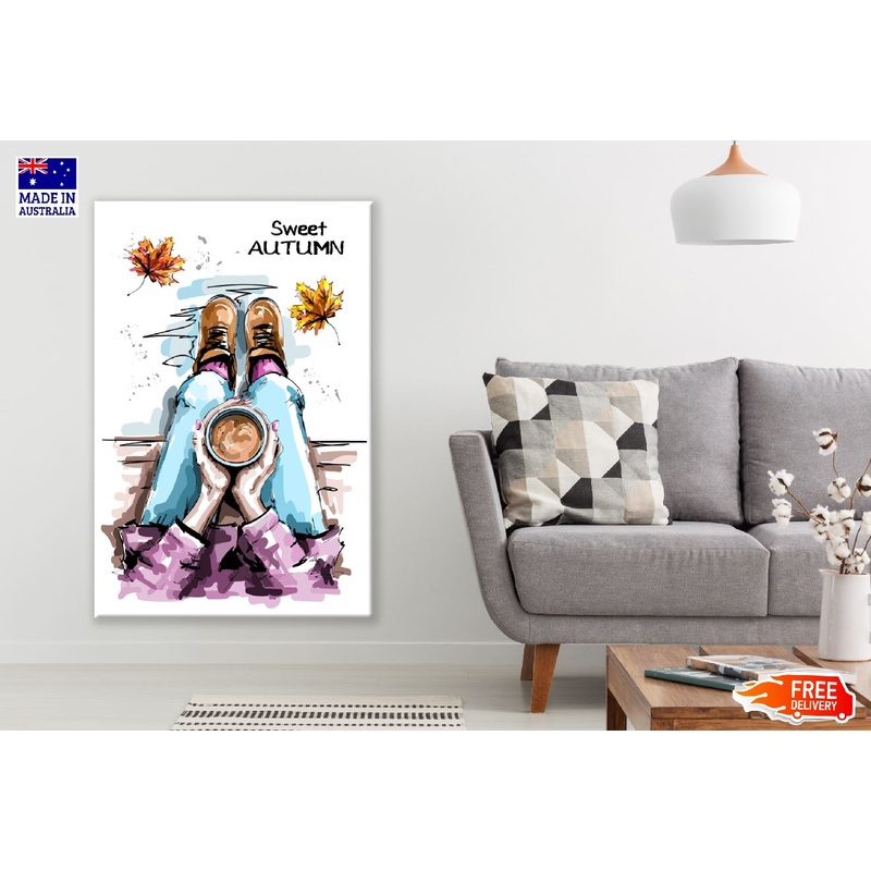 Fashion Elegant Girl with Hat Illustration Print 100% Australian Made