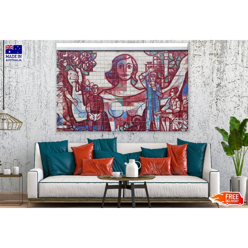 Fashion Graffiti Wall Painting Print 100% Australian Made