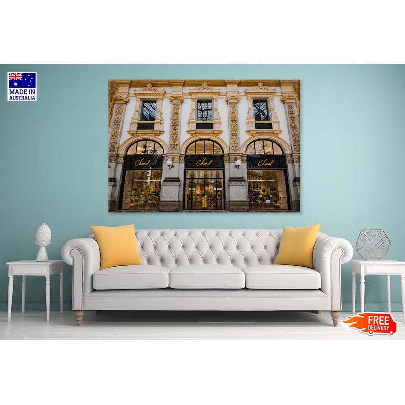 Black Gold Luxury Fashion Store Print Canvas Ready to hang