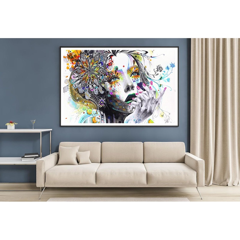 Fashion Girl Digital Art Home Decor Premium Quality Poster Print Choose Your Sizes