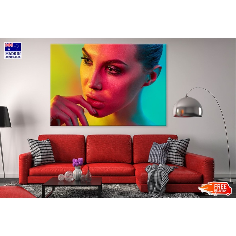 Fashion Girl in Bright Light View Photograph Print 100% Australian Made