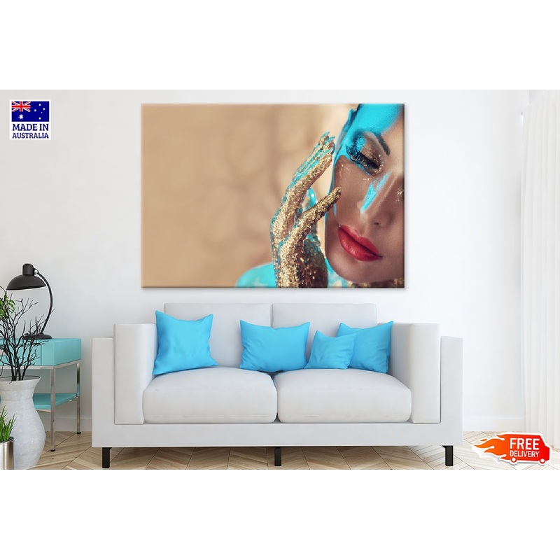 Fashion Makeup Girl Photograph Print 100% Australian Made