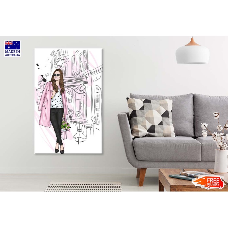 Modern Fashion Store with Girl Print 100% Australian Made