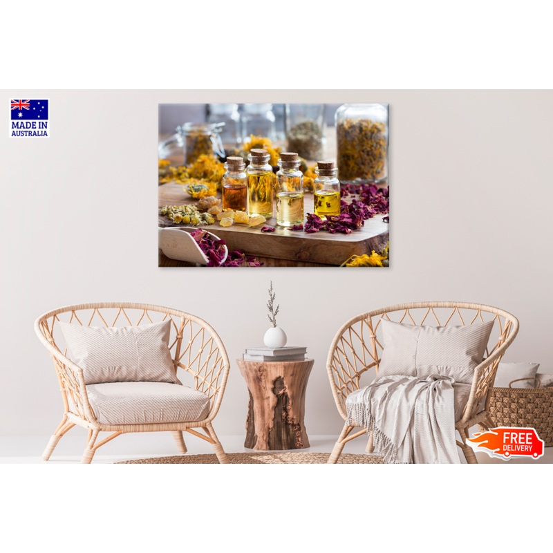 Oil & Natural Flower Photograph Print 100% Australian Made