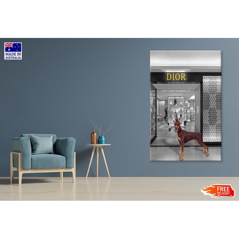 Store With Dog Print 100% Australian Made