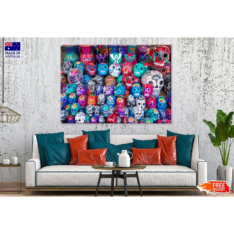 Taxco Colonial Masks View Photograph Print 100% Australian Made