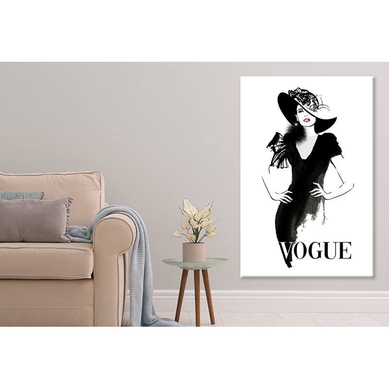 Vogue Girl Drawing Print 100% Australian Made