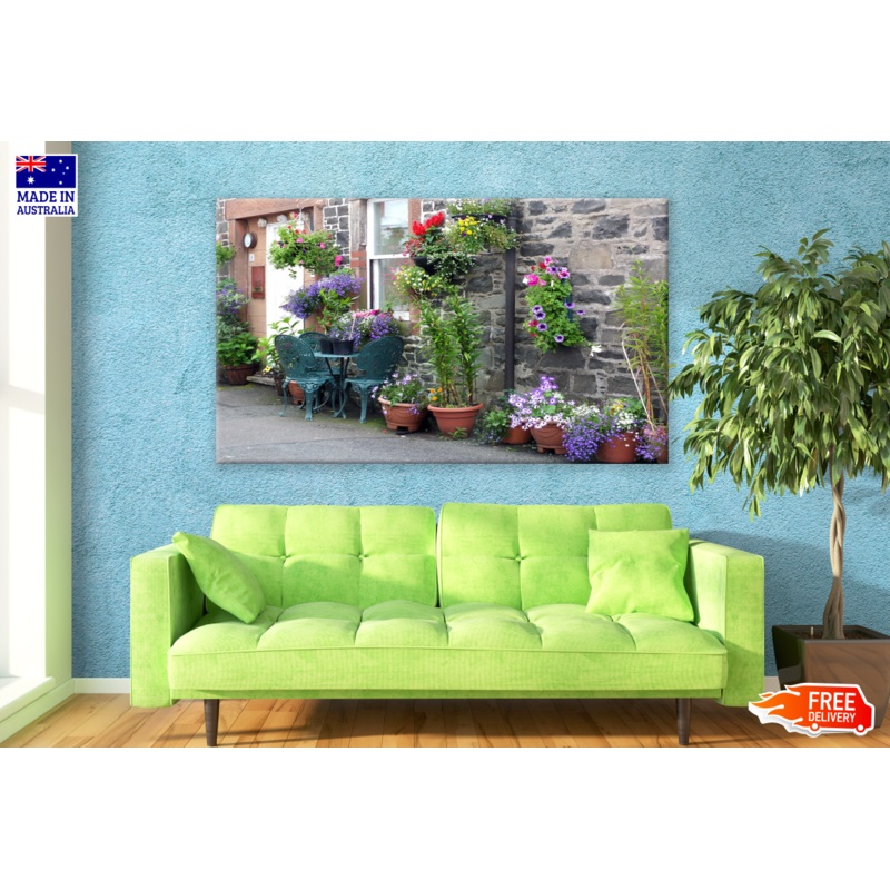Beauiful Plants On Street Print 100% Australian Made