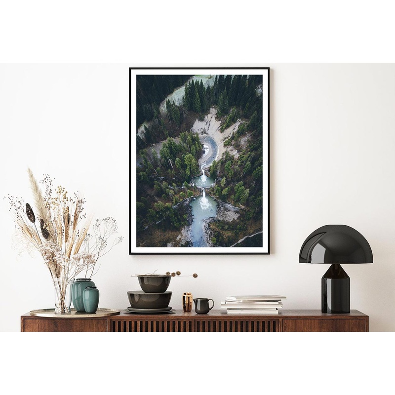 Buchenegger Wasserflle In Forest Home Decor Premium Quality Poster Print Choose Your Sizes