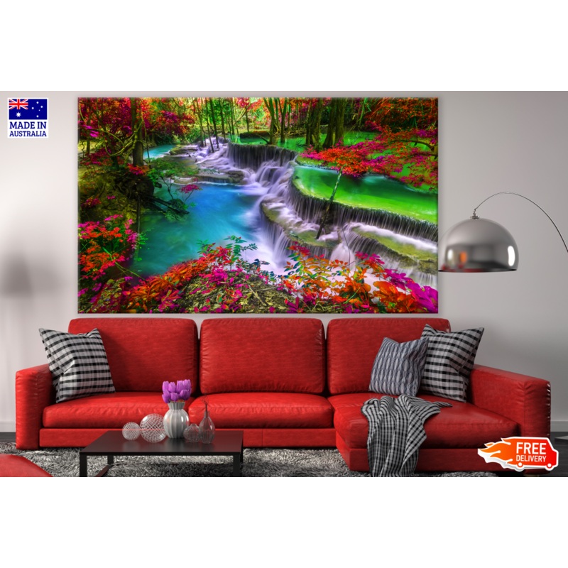 Beautiful Water Stream in a Rainforest Photograph Print 100% Australian Made