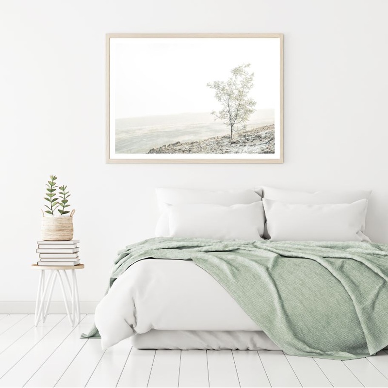 Tree on Hill Scenery Photograph Home Decor Premium Quality Poster Print Choose Your Sizes