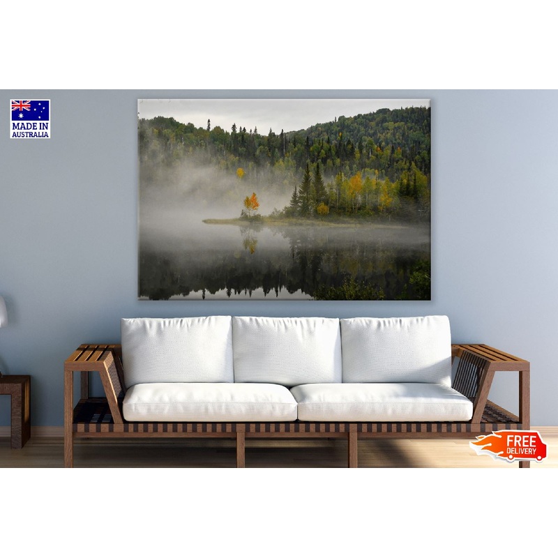 Autumn at Lake Braies Photograph Print 100% Australian Made