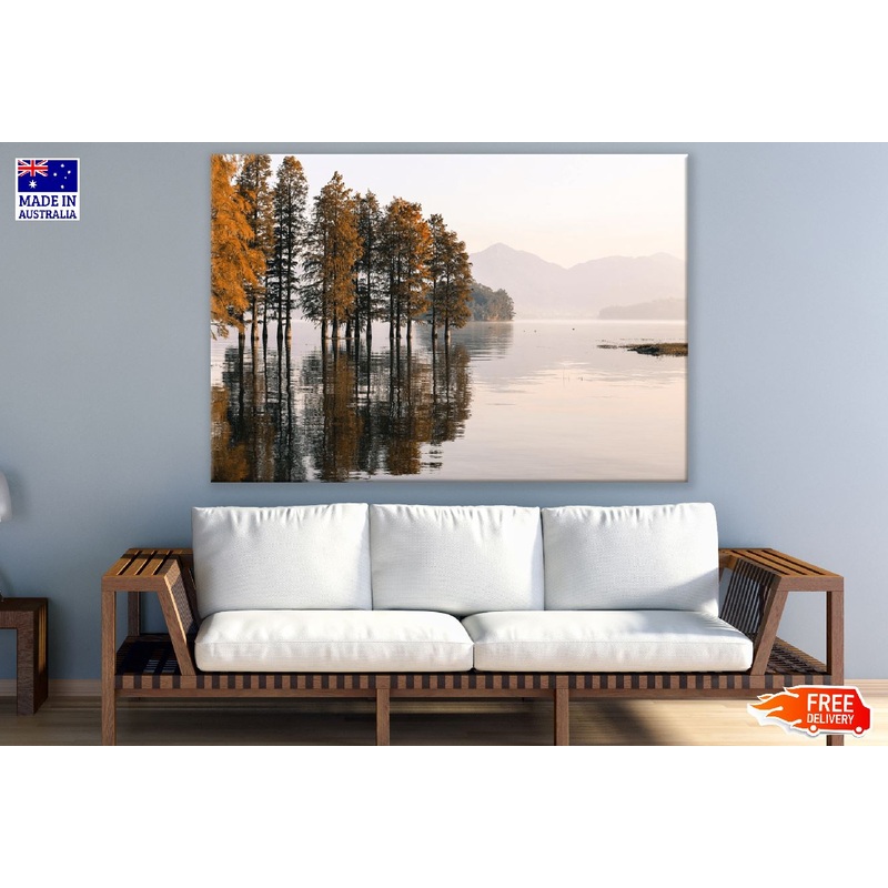 Autumn in Finland with Lake Photograph Print 100% Australian Made