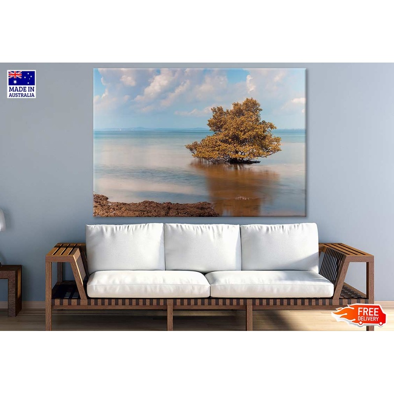 Tree on Sea Photograph Print 100% Australian Made