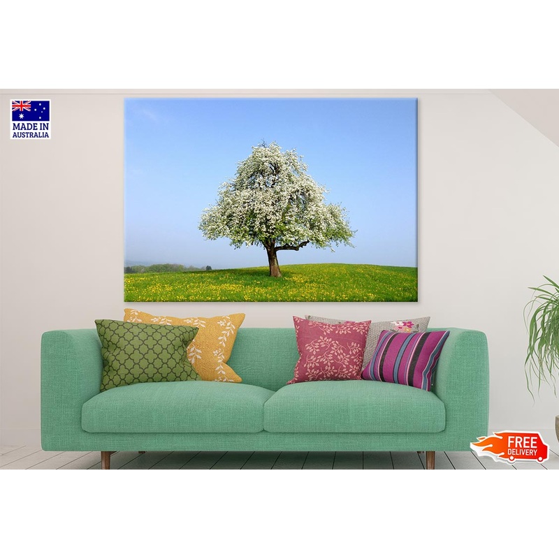 White Flower Tree Photograph Print 100% Australian Made