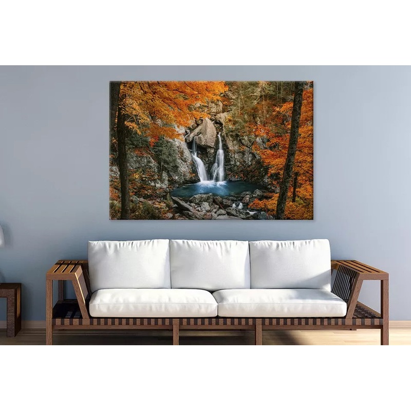 Bash Falls Waterfall New England  Wall Art Decor 100% Australian Made