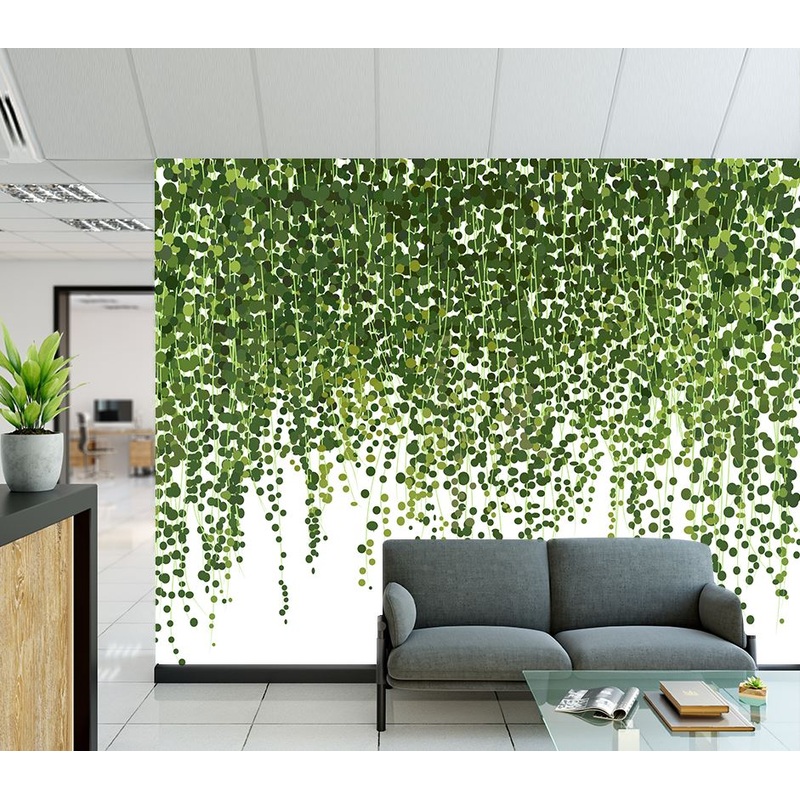 Wallpaper Murals Peel and Stick Removable Leaf Design High Quality