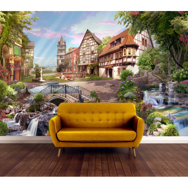 Wallpaper Murals Peel and Stick Removable Nature & building High Quality