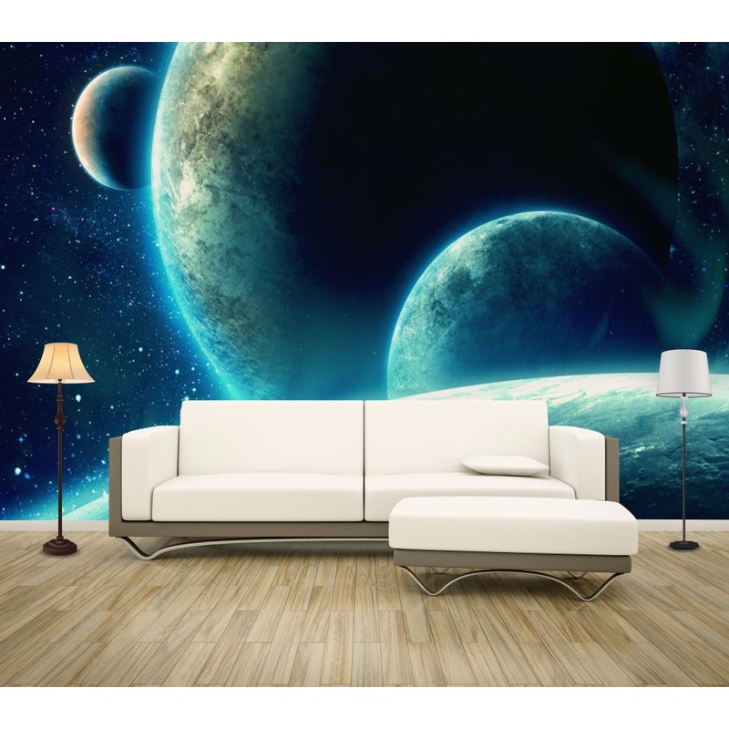 Wallpaper Murals Peel and Stick Removable Planets High Quality