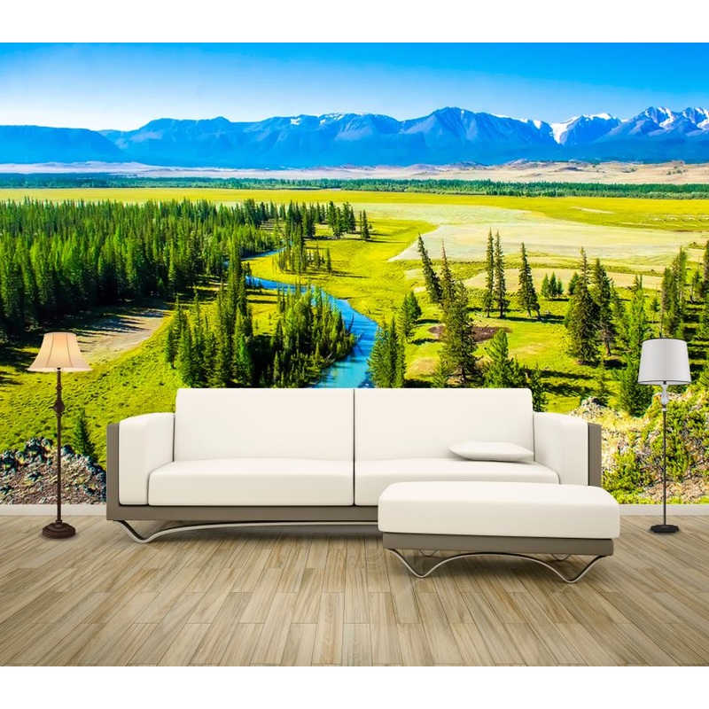 Wallpaper Murals Peel and Stick Removable Stunning Landscape View High Quality