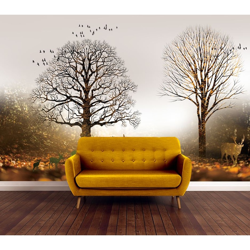 Wallpaper Murals Peel and Stick Removable Tree View High Quality