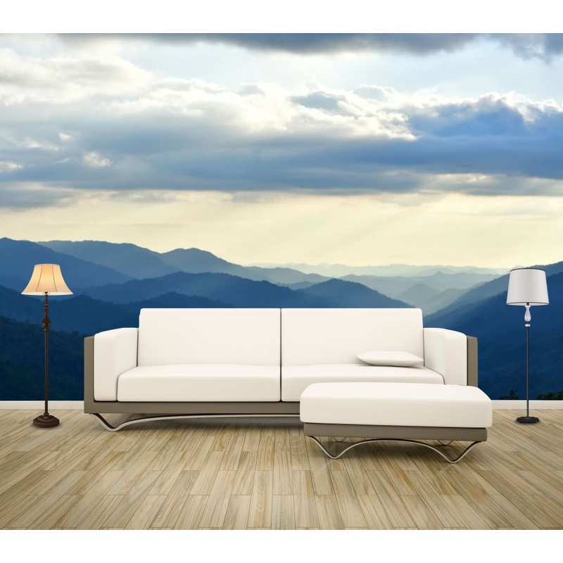 Wallpaper Murals Peel and Stick Removable Mountain View High Quality