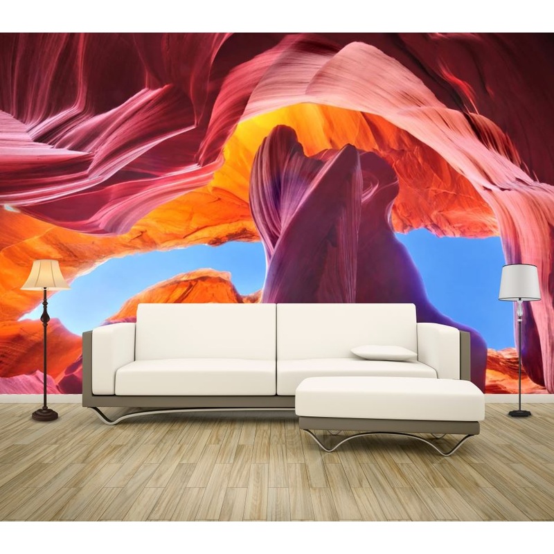 Wallpaper Murals Peel and Stick Removable Stunning Colourful Valley Photograph High Quality