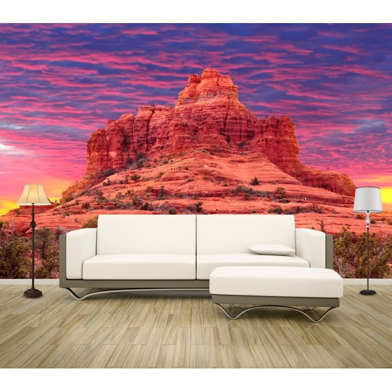 Wallpaper Murals Peel and Stick Removable Stunning Mountain On Valley Photograph High Quality