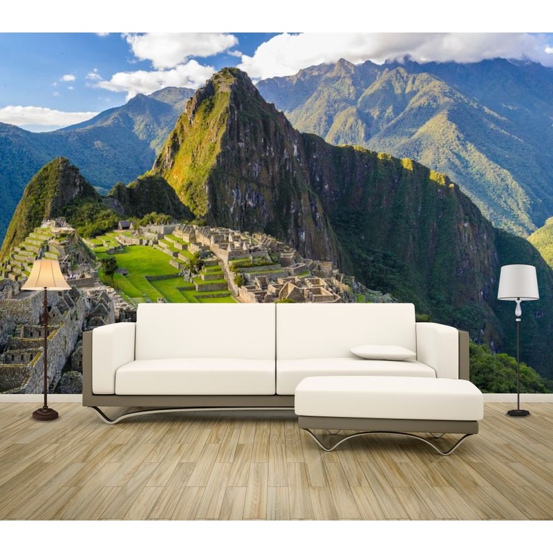 Wallpaper Murals Peel and Stick Removable Stunning Mountain Ruins High Quality