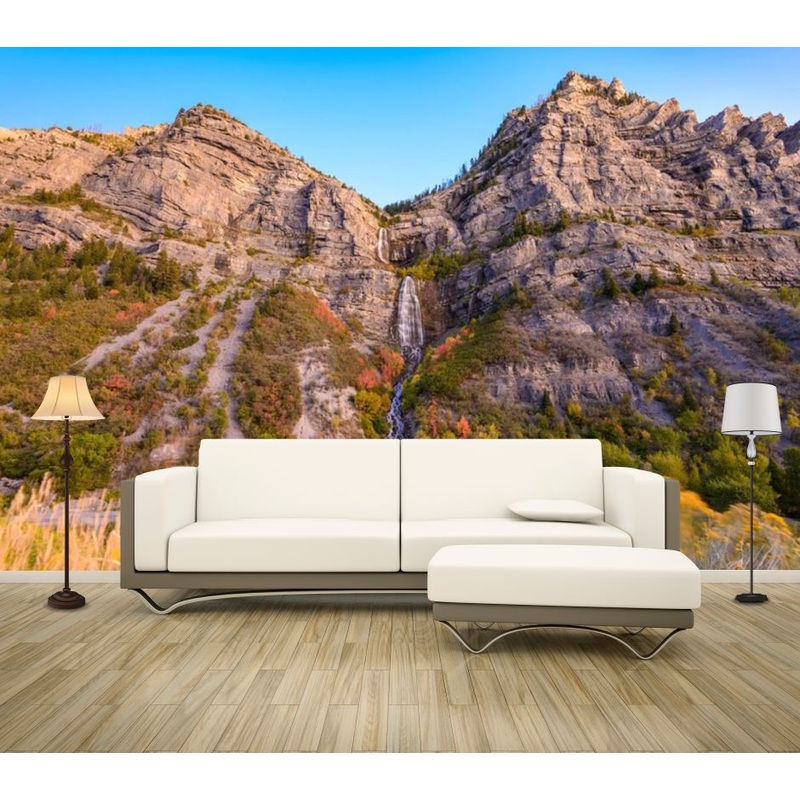 Wallpaper Murals Peel and Stick Removable Stunning Mountain View High Quality