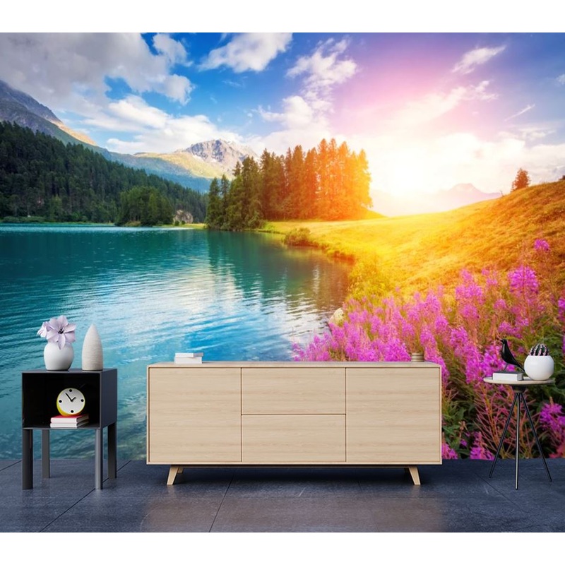 Wallpaper Murals Peel and Stick Removable Stunning Scenery View High Quality