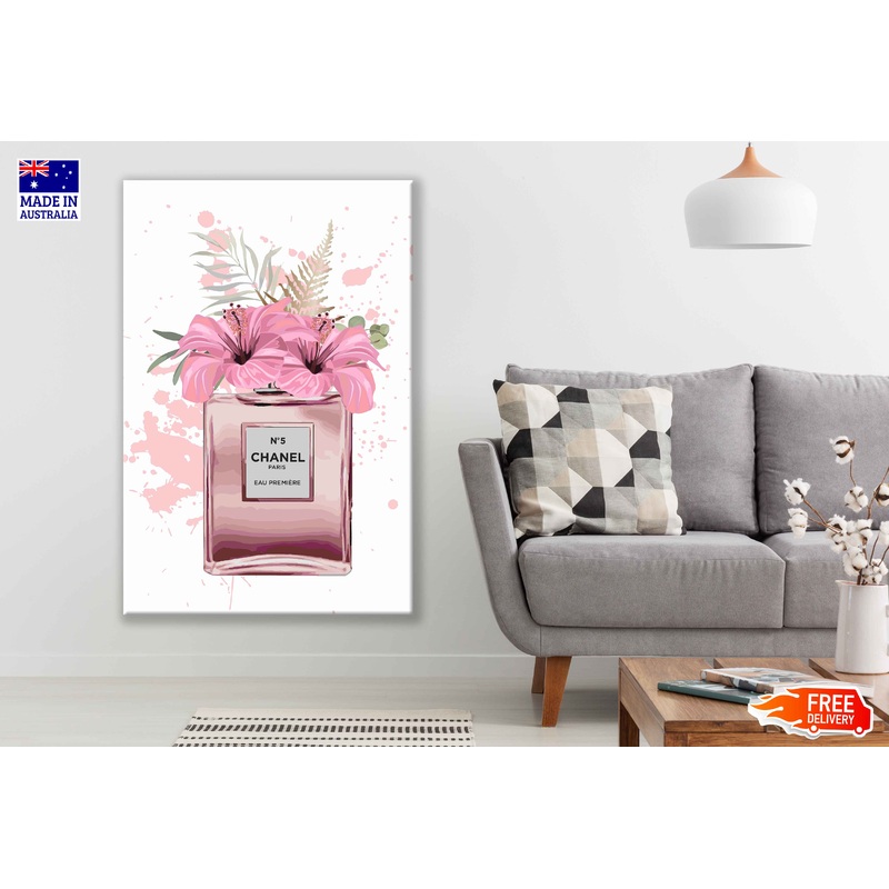 Flowers Perfume Watercolor Painting Print 100% Australian Made