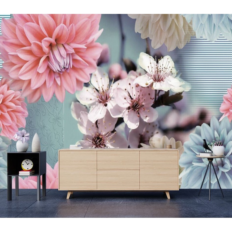 Wallpaper Murals Peel and Stick Removable Flower Abstract Photograph High Quality