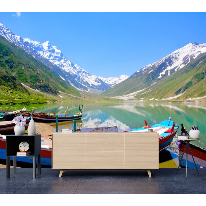 Wallpaper Murals Peel and Stick Removable Naran Kaghan Valley of Pakistan High Quality