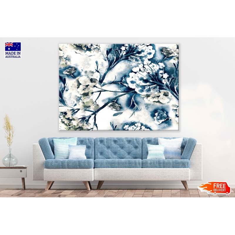 Watercolor Flowers Painting Art Print 100% Australian Made