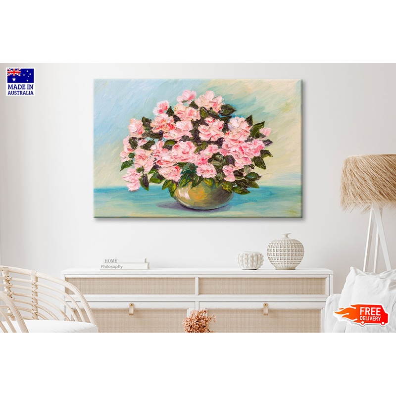 Beautiful Flower Vase Painting Limited Edition High Quality Print