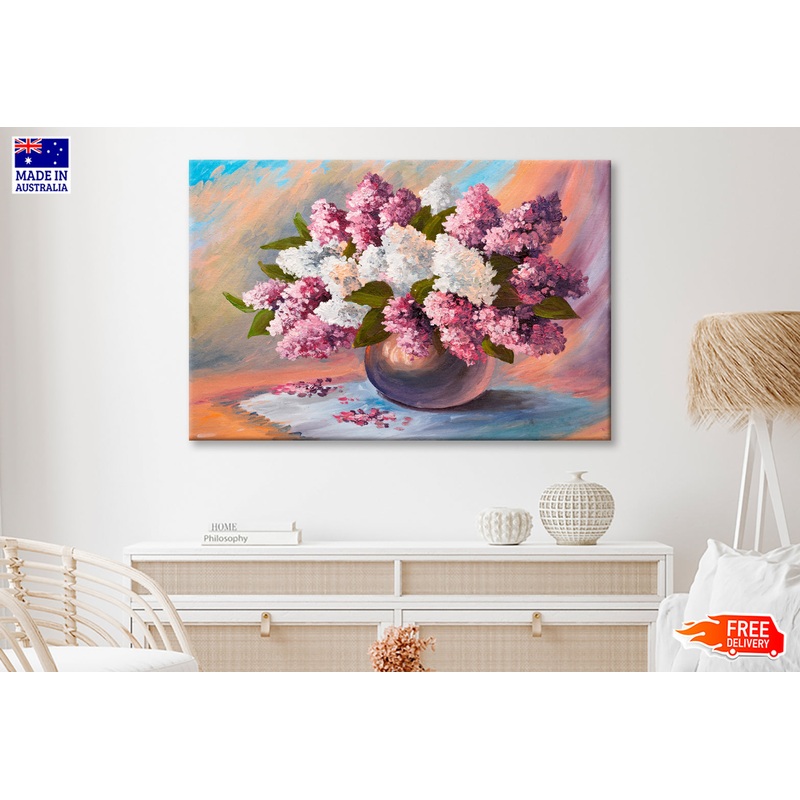 Bouquet Of Lilac Oil Painting Wall Art Limited Edition High Quality Print