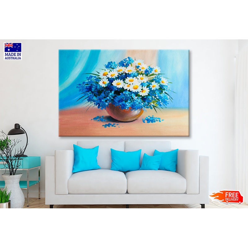 Still Life, A Bouquet Of Flowers Art Work Oil Painting Limited Edition High Quality Print