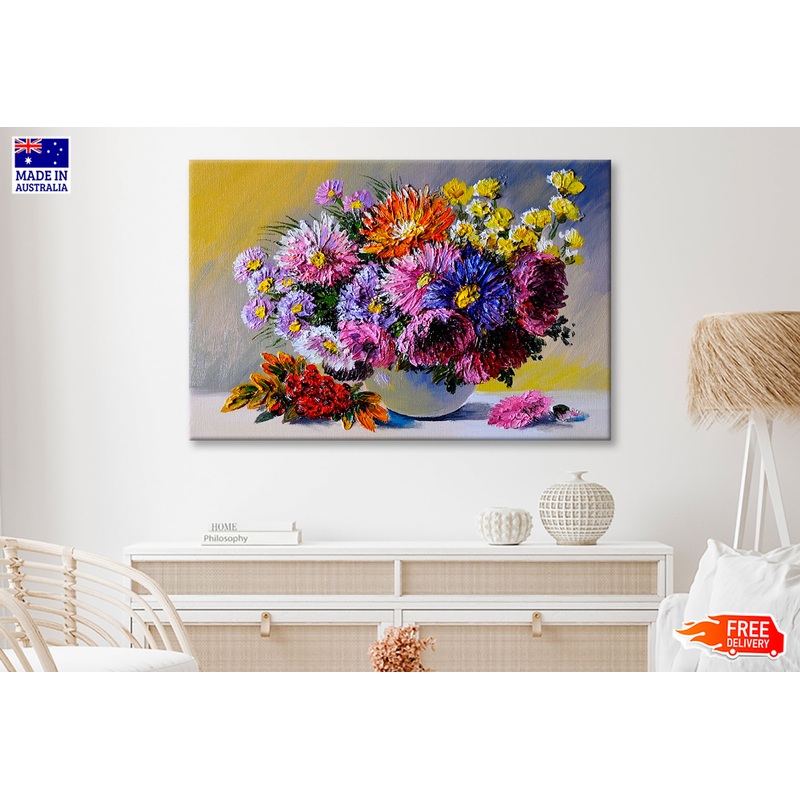Still Life Flowers On The Table Oil Painting Limited Edition High Quality Print