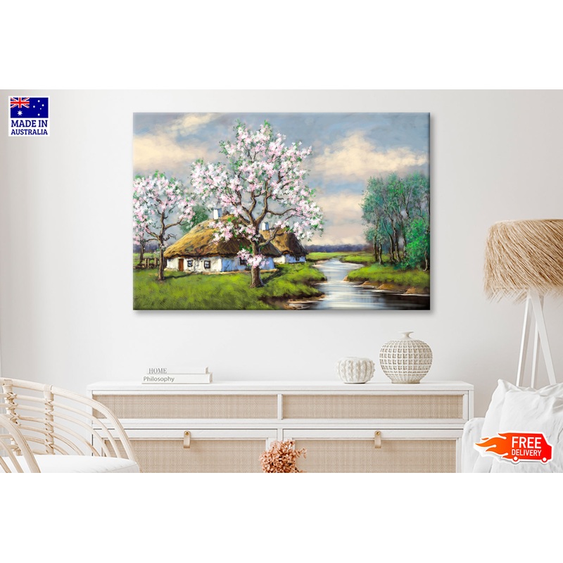 Ukrainian Spring Oil Painting Wall Art Limited Edition High Quality Print