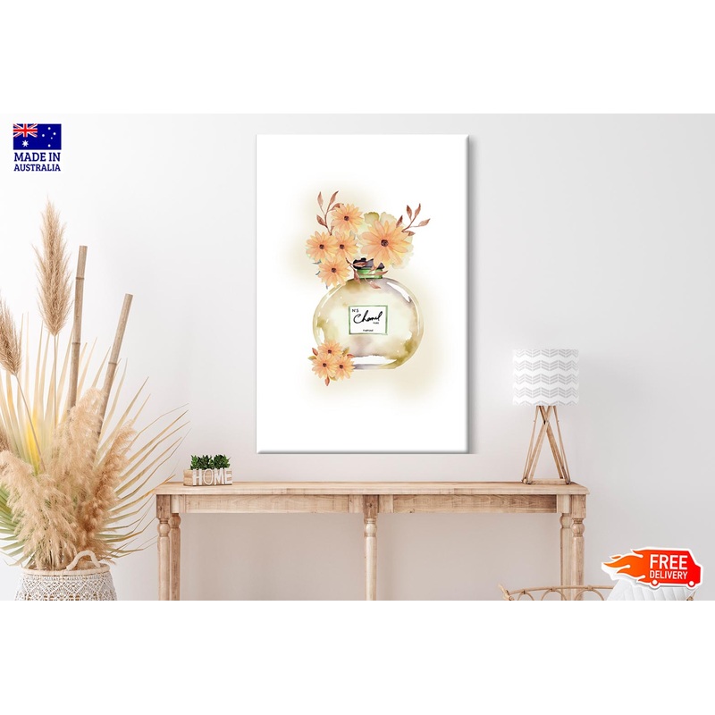 Yellow Perfume Wall Art Limited Edition High Quality Print